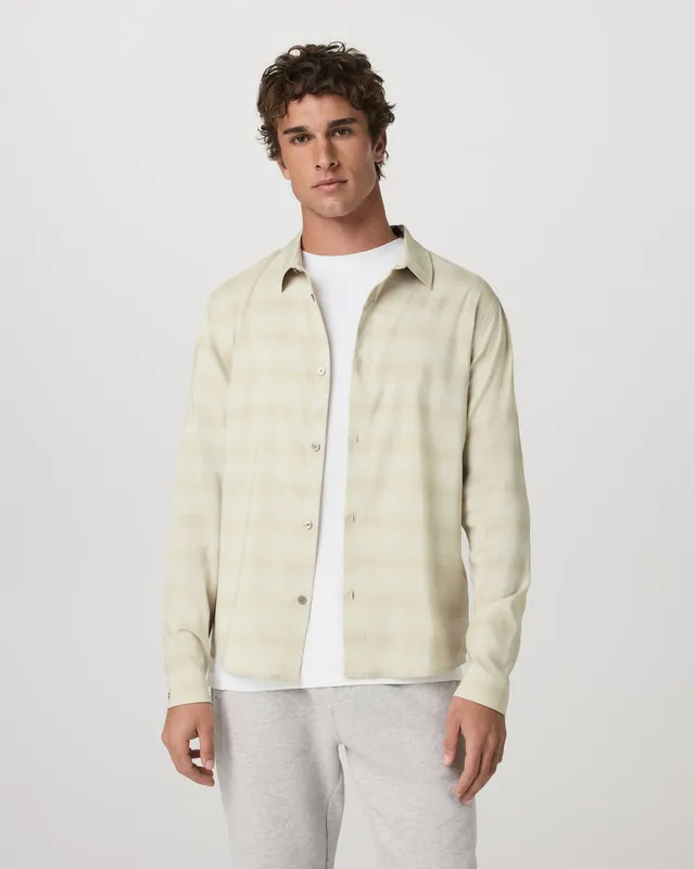 Long Sleeve Plaid Button Down Shirt