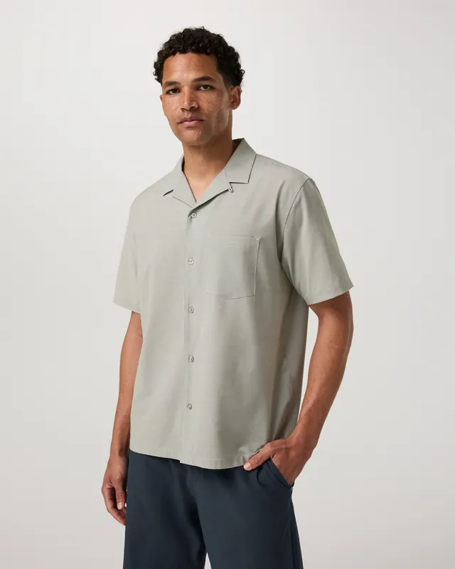 Short Sleeve Bridge Shirt - Camp Collar