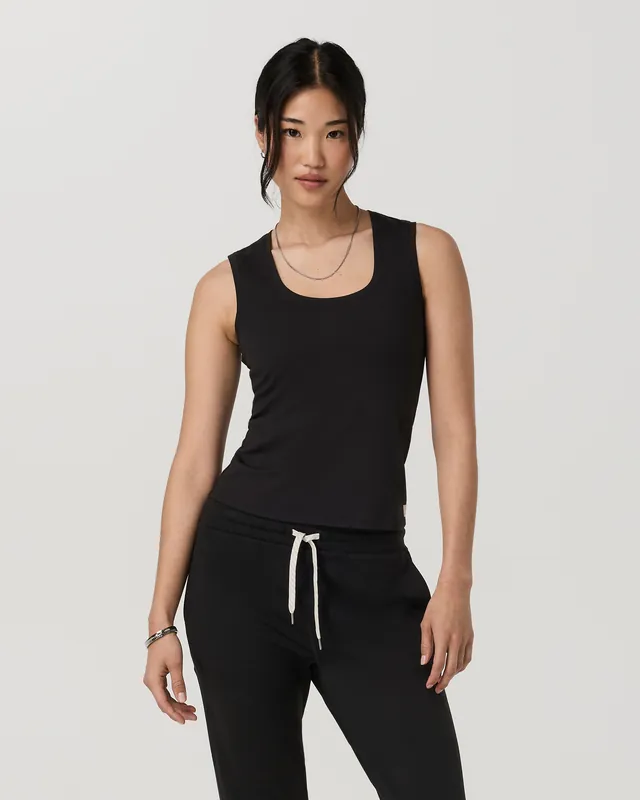Halo Essential Scoop Tank Long