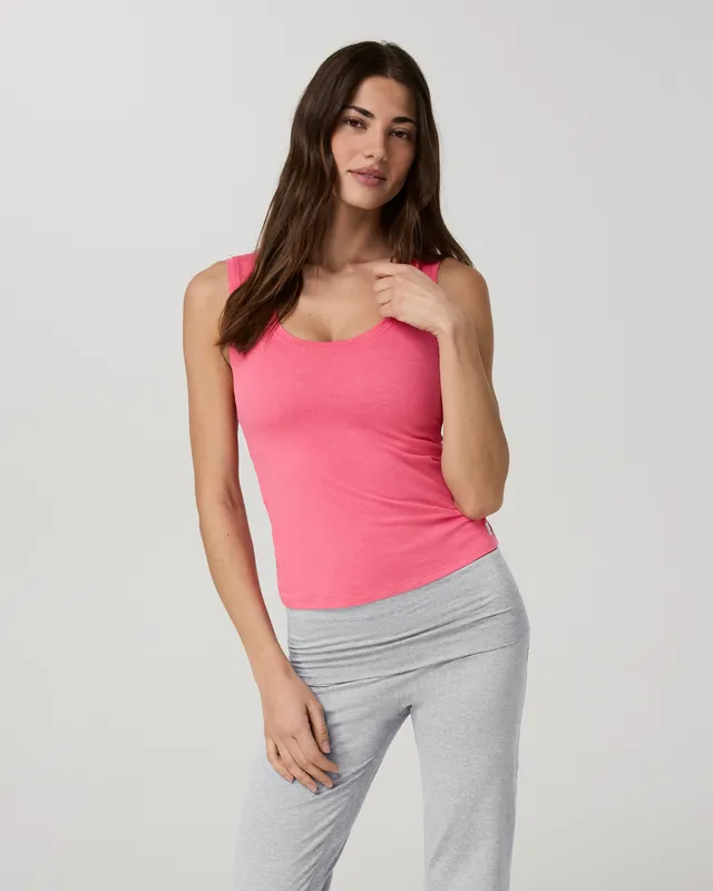 Halo Essential Scoop Tank Long