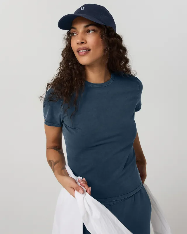 Short Sleeve Feather Classic Tee - Garment Dye