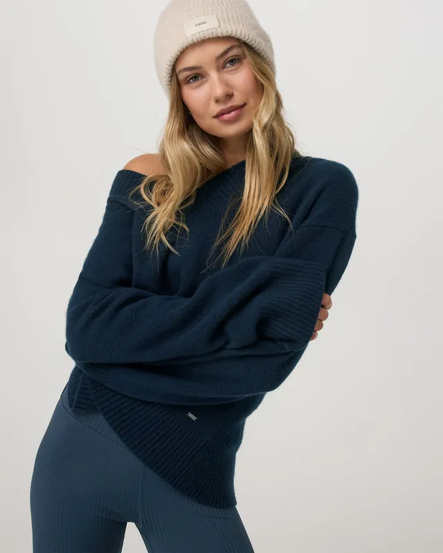 Émilie Cashmere Oversized V-Neck